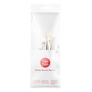 3 pinceaux pour colle et papier patch