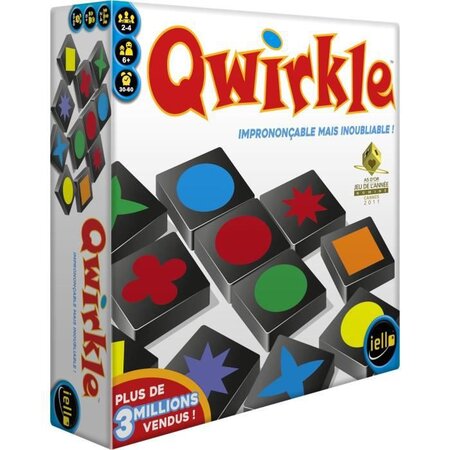 IELLO - Qwirkle - Jeu de société familial - Des 6 ans - IELLO