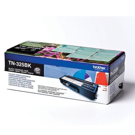 Brother tn-325bk toner laser noir x1