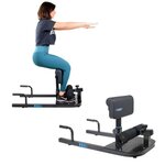 Squat machine citius appareil de musculation multifonction 94 x 50 x 50 cm - dossier réglable en hauteur - charge max 120kg