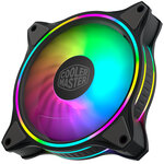 COOLER MASTER MasterFan MF120 Halo ARGB Ventilateur de boîtier PWM - 650-1800 RPM - 1x 120mm (MFL-B2DN-18NPA-R1)