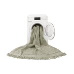 Tapis coton lavable Woods Symphony olive - 140 x 200 cm