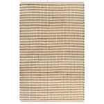 vidaXL Tapis tissé à la main Jute Tissu 120 x 180 cm Naturel et blanc
