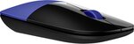 Souris sans fil hp z3700 (noir/bleu)