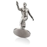 Figurine Capitaine Kirk de Star Trek en argent 150 grammes