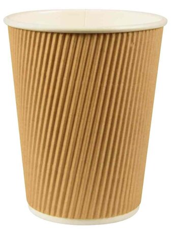 Lot de 25 Gobelets 'Ripple Wall' 0,2 l PAPSTAR