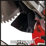 Einhell scie à onglet tc-ms 216 1400 w