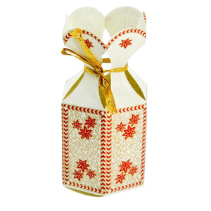 PAPERTREE SAKE Tulip box - Ivoire