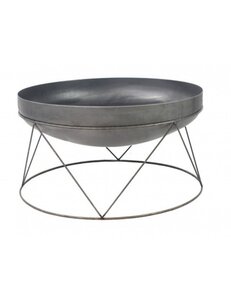 Brasero de jardin ZINGA en acier avec ou sans couvercle