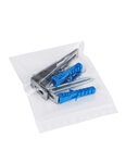 (paquet  1000 sacs) sachet transparent à fermeture zip 50 µ 200 x 200