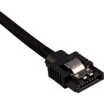 CORSAIR Câble gainé Premium SATA 6Gbps Noir 60cm Droit - (CC-8900252)
