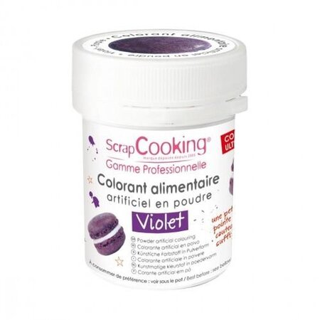 Colorant alimentaire en poudre 10 g - violet
