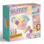 Glitzy - coffret spray on tie & dye -  loisirs créatifs pour enfant  - création de ses propres accessoires en tie & dye