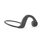 Casque à conduction osseuse | 6,5 heures d'autonomie | Connexion Bluetooth | Mémoire interne de 8 Go | Gris