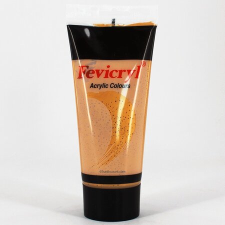 Peinture acrylique en tube or 200ml - amt