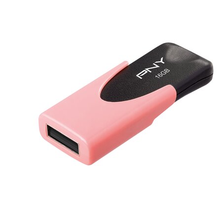Pny attache 4 pastel coral 16go usb 2.0 attache 4 pastel coral 16go usb 2.0 stick