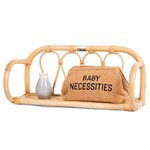 Childhome sac de toilette baby necessities peluche beige