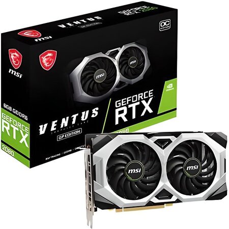 Msi geforce rtx 2060 ventus gp oc nvidia 6 go gddr6