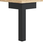 vidaXL Buffet haut Chêne sonoma 34 5x34x180 cm Bois d'ingénierie