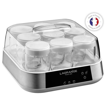 LAGRANGE 459601 LIGNE  Yaourtière-fromagère - 18 W - Inox