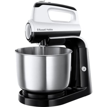 RUSSELL HOBBS 24671-56 Batteur Electrique Horizon, 2 Fouets Hélice, 2 Crochets Pétrin, 5 Vitesses