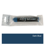 Stick Lily Dark Blue - Peinture À L'Huile - 10X1 7 Cm