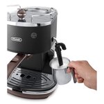 Machine à café expresso broyeur - DELONGHI ECOV 310.BK - Noir et marron