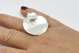 Bague lunaire Argent 925