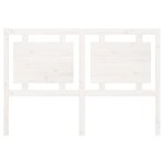 vidaXL Tête de lit blanc 145 5x4x100 cm bois massif de pin