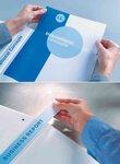 Classeur 4 anneaux personnalisable Soft Clic Diam 30 mm Dos 51 mm LEITZ