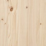 vidaXL Meuble TV 60x35x37 cm Bois de pin massif