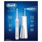 Oral-b aquacare pro-expert hydropulseur et genius x 20000 brosse a dents électrique