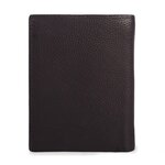 Portefeuille en cuir noir lois idaho
