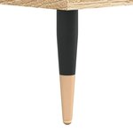 vidaXL Table de chevet chêne sonoma 40x35x47 5 cm bois d’ingénierie