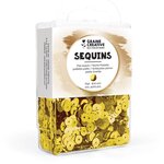 Boîte de sequins plats or - 4000 pièces