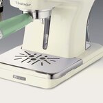 Ariete machine à expresso vintage 850 w 900 ml vert
