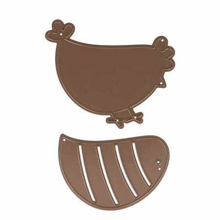 Matrice De Découpe Poule - 7 5X8 1 Cm