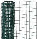 Nature Grillage métallique carré 0 5 x 5 m 13 mm Vert