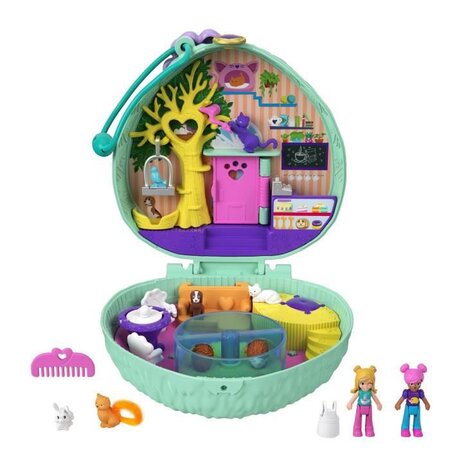 Polly pocket coffret café du hérisson