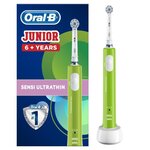 Oral-b junior 6+ brosse a dents électrique rechargeable - vert