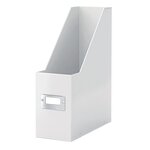 Porte-revues click & store  dos 10 cm - blanc