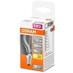 Osram ampoule led sphérique clair filament  1 5w=15 e14 chaud