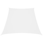 vidaXL Voile de parasol Tissu Oxford trapèze 3/4x3 m Blanc