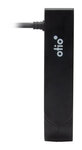 Bloc multiprise Gekko clipsable avec chargeurs USB Noir - OTIO