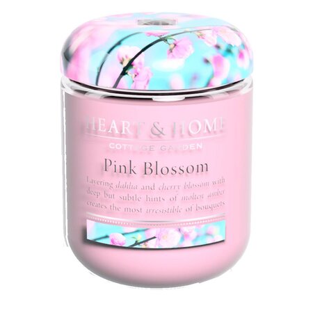 Grande bougie heart and home fleurs de cerisiers