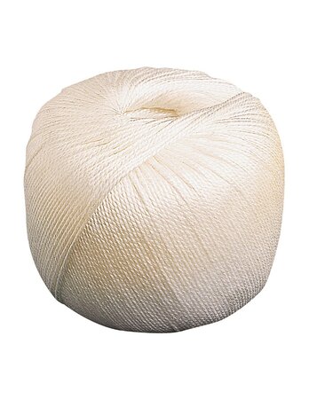 (lot  10 pelotes) ficelle en polypropylène résistance 215kg - diam6mm x l310m