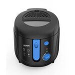 Friteuse 2.5L TRIOMPH - soit 6000g  - 1800W - Température réglable - Revetement antiadhésif - Témoin lumineux - 2 filtres