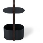 Bout de canapé design range magazine et tablette hub