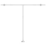 vidaXL Auvent automatique sur pied 350x250 cm Jaune/Blanc
