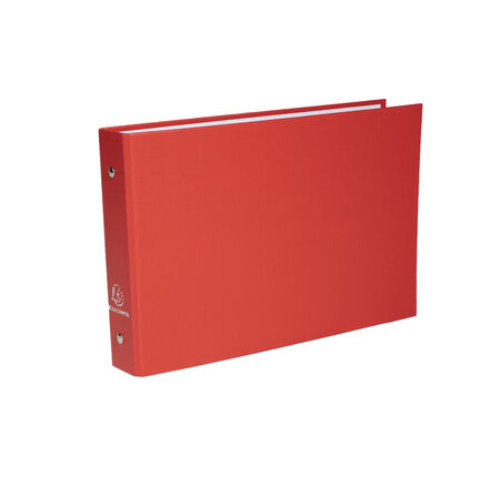 Classeur Rembordé Polypropylène Pour Fiches Bristol 125x200 2 Anneaux 25mm - X 10 - Exacompta